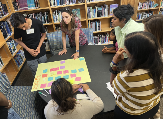 LASD students discuss the core principals of AI